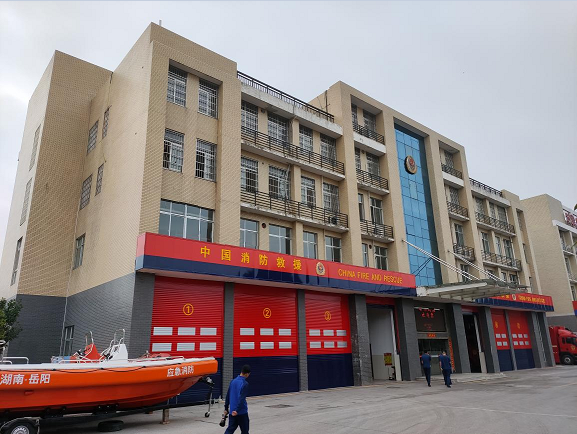 岳阳君山区战勤保障消防站综合楼加装载货电梯设计项目